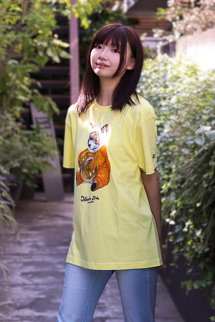 Space Bear Cub T-shirt (Yellow)