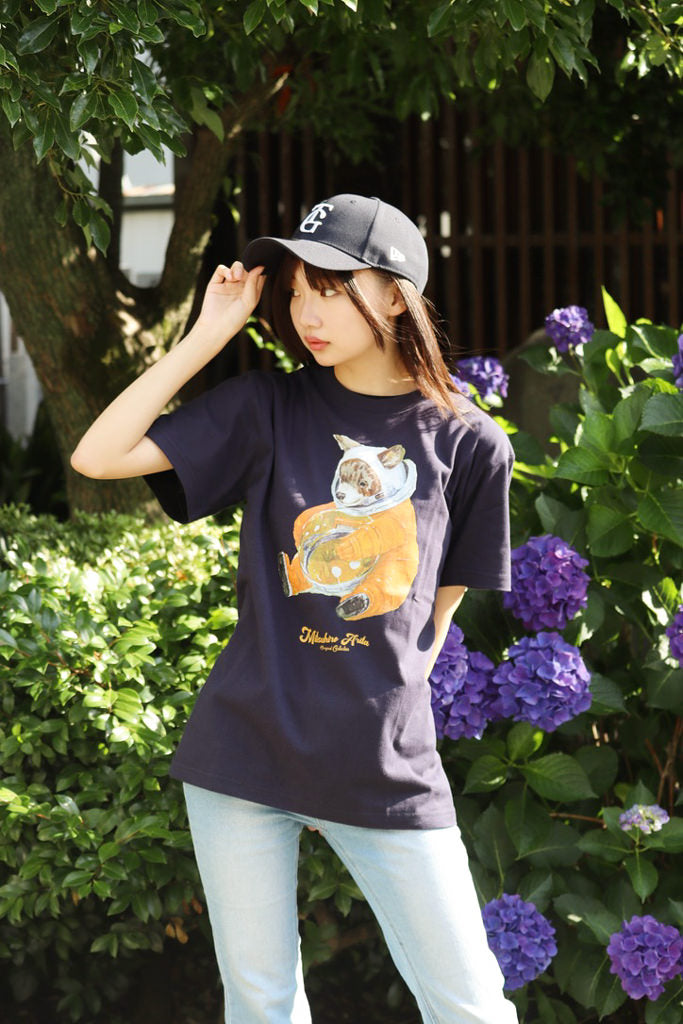 Space Bear Cub T-shirt (Navy)