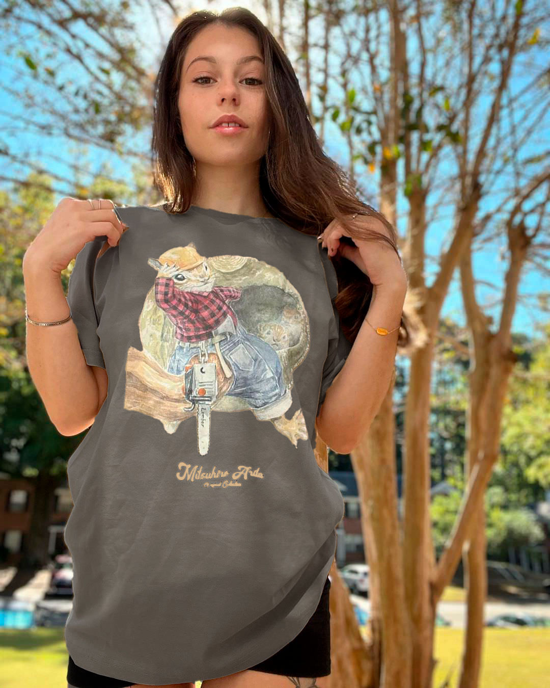 Lumberjack T-shirt (Charcole)