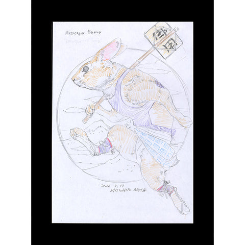 Messenger Bunny Sketch