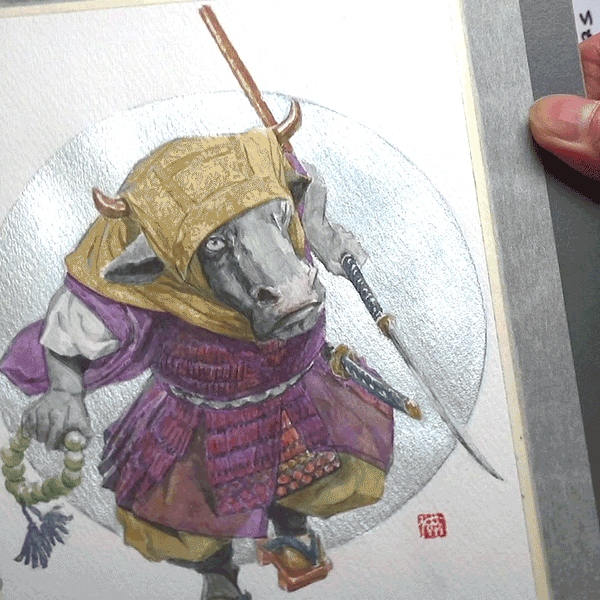 Monk Warrior Ox